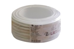 Instaliacinis kabelis LIETKABELIS Omy 300/300V 2*1,5, (BVV-LL) apvalus daugiagyslis (rul 25m)