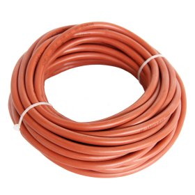 Silikoninis kabelis ELPAR, atsparus karščiui, SIHF 3*1,5, 180C, oranžinis (rul 10m)