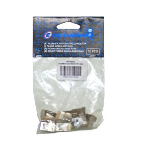 Jungtis RJ45 ELECTRALINE 500302, FTP kabeliui, pakuotėje 10vnt.