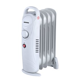 Tepalinis radiatorius HERVIN EQUIPMENT, 500 W, 5 sekcijos, apšildomas plotas 10 m², OH-500W-5, A521090016