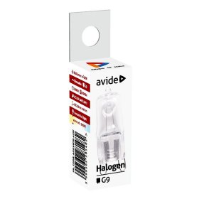 Halogeninė lempa AVIDE Eco At-0482, 42W(=60W), G9, 630 lm
