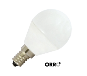 LED lempa ORRO, 7W, E14, G45, 230V, 3000K, 560 lm, 55038