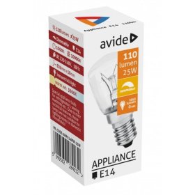 Kaitrinė lempa AVIDE At-4032, 25 W, E14, šaldytuvui