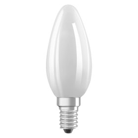 LED lempa OSRAM Parathom 6W, E14, 220-240V, 2700K, 806 lm, CL B GL FR, filamentinė, matinė, žvakė, atitinka 60W lemputę