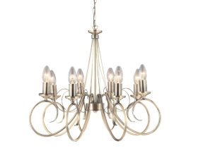 Pakabinamas šviestuvas G.LUX Gt-880/8, 8 x E14, žalvario sp.