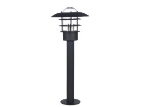 Lauko šviestuvas G.LUX H-210-500-Bl, 1 x E27, pastatomas, 500 mm,  juodos spalvos