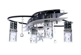 Pakabinamas LED šviestuvas BALTIK GAISMA Mx5262/4+1, E14 4 x 40 W + 1 x G9 + LED, su pultu