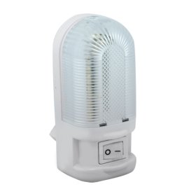 Sieninis šviestuvas DEO 2869, LED 1W, 6500K, 220-240V, 64 lm, IP20, 180°, baltos sp., 104 x 47 x 77 mm