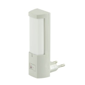 Sieninis šviestuvas DORA 2321, LED 0,4W, 6500K, 220-240V, 9,2 lm, IP20, su jungikliu, 180°, baltos sp., 107 x 35 x 60 mm