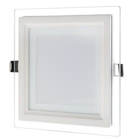 Įmontuojamas šviestuvas ORRO, panelė, įleidžiama, LED 6 W, 220-240 V, 400 lm, 3000 K, kvadratinėiklinė, balta, 30000 h, A171160127
