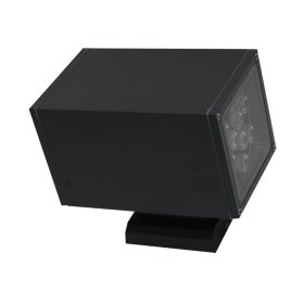 Sieninis šviestuvas ORRO, juodos spalvos, lauko, IP54, LED 18 W, 120 x 200 mm, K42044