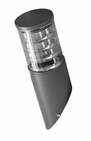 Lauko šviestuvas ORRO, 1 x 60 W, E27, IP54, 90 x 300 mm, sieninis, pilkos spalvos, TLWL1608, A170770084