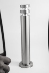 Lauko šviestuvas ORRO XH-HY006, LED 1W, pastatomas, IP54, 3000K, 450 mm, nerūdijančio plieno spalvos, A170690029