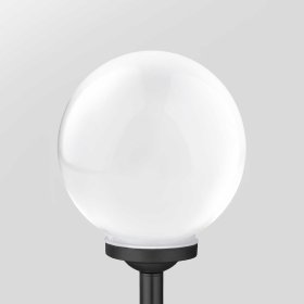 Lauko šviestuvas SUNLUX 8010, su saulės elementais/baterija, plastikinis, įsmeigiamas, burbulas, 43 x 15 x 15 cm, A170690033