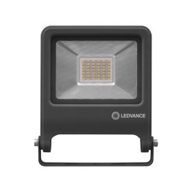 LED prožektorius LEDVANCE Endura, 30 W, 220-240 V, 4000 K, 2400 lm, IP65, 180°, 25.000 h, antracito sp.