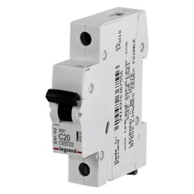 Automatinis išjungiklis LEGRAND 419203, 1P, 20 A, 6 kA, C