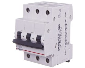Automatinis išjungiklis LEGRAND 419236, 3P, 20A, 6 kA, C