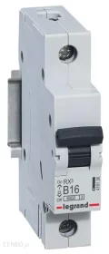 Automatinis išjungiklis LEGRAND 419136, 1P, 16 A, 6 kA, B