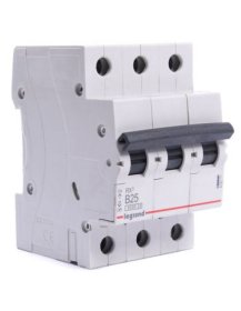 Automatinis išjungiklis LEGRAND 419171, 3P, 25 A, 6 kA, B