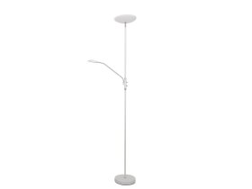 Toršeras G.LUX Gh-6800, LED, 18 W 1600 lm ir 5 W 450 lm, 3000 K,  baltos/chromo spalvos