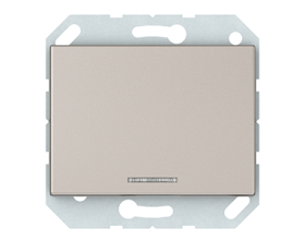 Jungiklis VILMA XP500, 1 klavišo, įleidžiamas, su pašvietimu, šampano spalvos, P110-010-12 XP