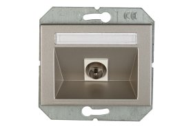 Llizdas televizijos antenos VILMA XP500, įleidžiamas, šampano spalvos, TVL01-02 XP