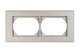 Rėmelis VILMA XP500, 2 vietų, šampano spalvos, R02 XP