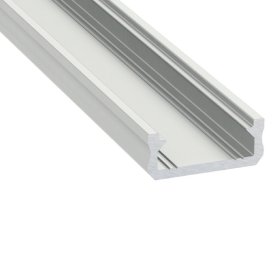 Profilis LED juostoms LUMINES Lum-D2-Sur, 2,02 m, tipas D