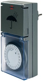 Laikmatis BRENNENSTUHL 1506460, 3600 W, 24val. / 15min., IP44, 16 A, 230 V, 50Hz, mechaninis, MZ-44
