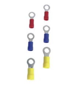 Laido antgalis SHCET 2628, RV5.5-6, geltonos spalvos, 100 vnt.