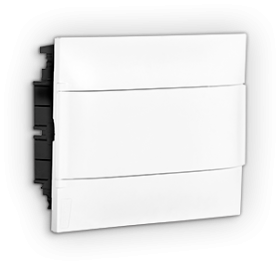 Automatinių išjungiklių skydelis LEGRAND 135141, PLACTIBOX S 12 modulių, įleidžiamas, baltas, kompl.su kontakt. kaladėlėmis nuliui ir įž., IP40