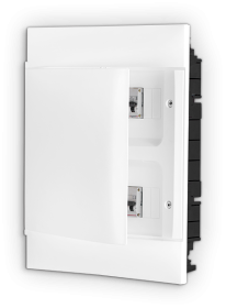 Automatinių išjungiklių skydelis LEGRAND 135142, PLACTIBOX S 24 modulių, įleidžiamas, baltas, komp. su kontakt. kaladėlėmis nuliui ir įž., IP40