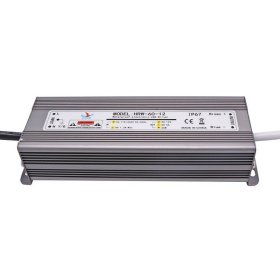 LED transformatorius AVIDE Hrw-12V60W, galia 0-60 W, DC 12 V, AC 220 V, IP67