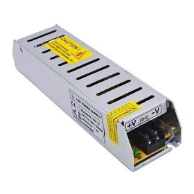 LED transformatorius AVIDE Hrl-12V60W, galia 0-60 W, DC 12 V, AC 220 V, IP20, SLIM