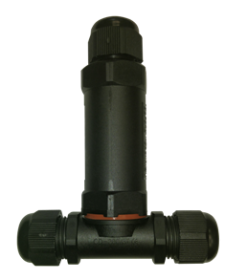 Jungtis laidams GREENLUX Sz Gxsp004 Csj, IP68, 3x2,5, -40+100C, 1,0-2,5 mm, T formos, 04404S