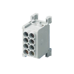 Paskirstymo gnybtas MOREK MAG1250A32, MAG25-2, 4 x 25 mm², pilkos spalvos