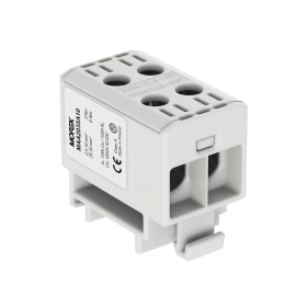Gnybtas MOREK MAA2035A10, OTL35-2, 2xAl/Cu, 2,5 - 35 mm², 1000 V, pilkos spalvos