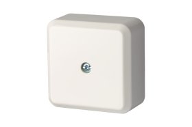 Paskirstymo dėžutė LIREGUS Pmd, paviršinė, 60 x 60 mm, baltos spalvos, 60x60B