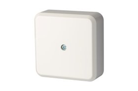 Paskirstymo dėžutė LIREGUS Pmd, paviršinė, 81 x 81 mm, baltos spalvos, 81x81B