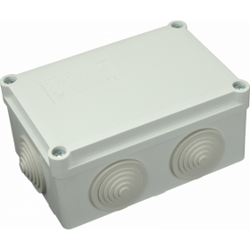 Paskirstymo dėžutė S-BOX Sez, paviršinė, 120 x 80 x 50 mm, guma, IP55