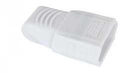 Lizdas kištukui COMMEL 11082S, 1v., plokščias, baltos sp., 2,5A 250V, 291-601