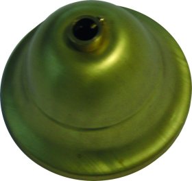 Lempos dangtelis ELECTRALINE, 90 mm skersmens, lygaus metalo, žalvario sp., 71610S