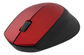 Kompiuterio pelė DELTACO MS-462, optinė, 1200 DPI, juodos-raudonos spalvos, 5 metų garantija