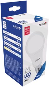 LED lemputė AVIDE, 16W, E27, A70, CW, 6400K, 220-240V,2010 lm, 240°