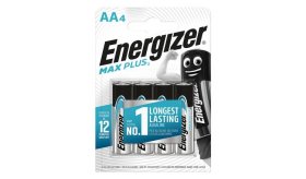 Maitinimo elementai ENERGIZER Max Plus, 4 vnt., AA LR6, E91 BP4 CEE