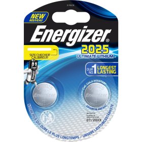 Maitinimo elementai ENERGIZER Ultimate Lithium Performance, 2 vnt., CR2025, BP2