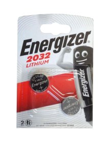 Maitinimo elementai ENERGIZER, CR2032, LITHIUM, 2 vnt.