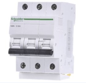 Automatinis išjungiklis SCHNEIDER, 3P, 32 A, 6 kA, K60N, C, 16-4-A9K02332