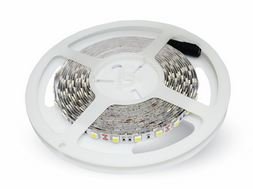 Šviesos diodų juosta V-TAC 7-18-2122, LED 5m, 9,6W/m, 60LED/m, IP20, 3000K, 12V, 840lm/m, SMD5050