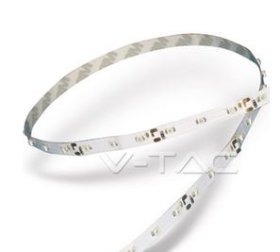 Šviesos diodų juosta V-TAC 7-18-2016, LED 5m, 3,6W/m, 60LED/m, IP20, 3000K, 12V, 300lm/m, SMD3528